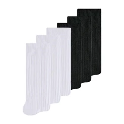 Kit 6 Pares de Meias Infantil Cano Longo Selene 5010-002 Colorido