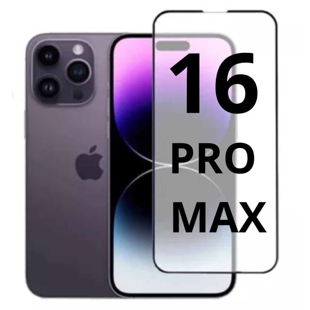 KIT 10 PELICULA DE VIDRO 3D PARA CELULAR IPHONE 16 16 PRO 16 PLUS 16 PRO MAX em Oferta na Shopee