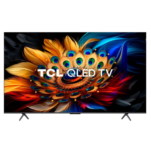 Smart TV TCL 50 Polegadas 50C655 4K UHD QLED HDR10 + Google TV Dolby Vision Atmos