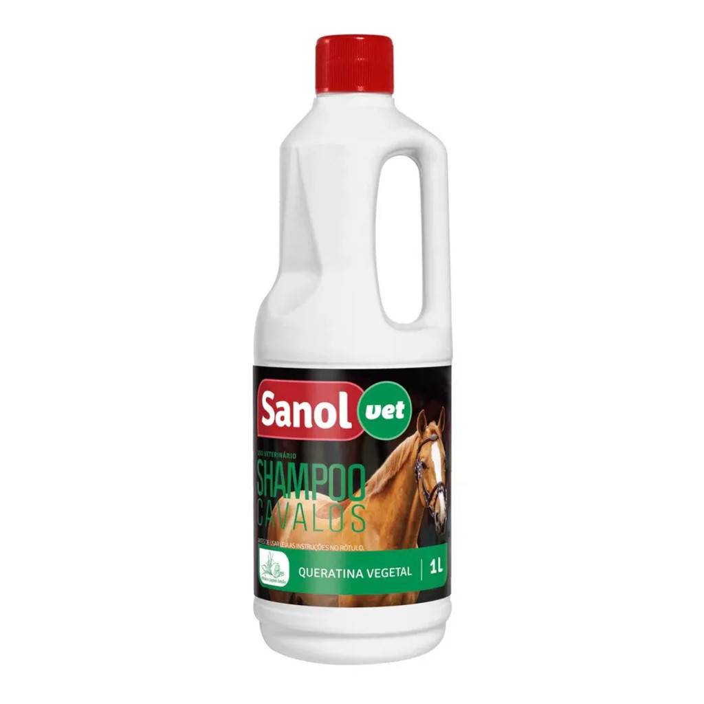 Shampoo Para Cavalo Sanol Vet 1L em Oferta na Shopee