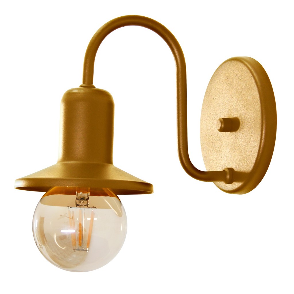 Arandela Retro Dourada: Onde Comprar | BuscaProdutos