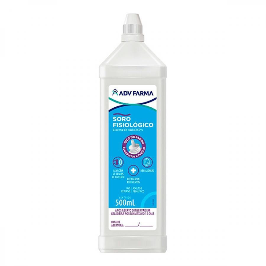 Soro Fisiológico Adv 500ml em Oferta na Shopee