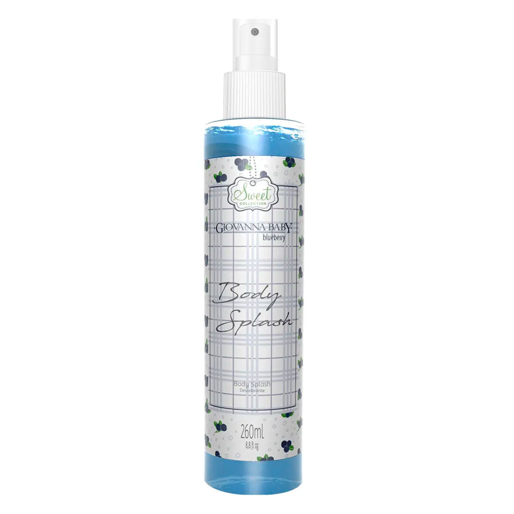 Body Splash Giovanna Baby Blueberry 260ml - Beauty