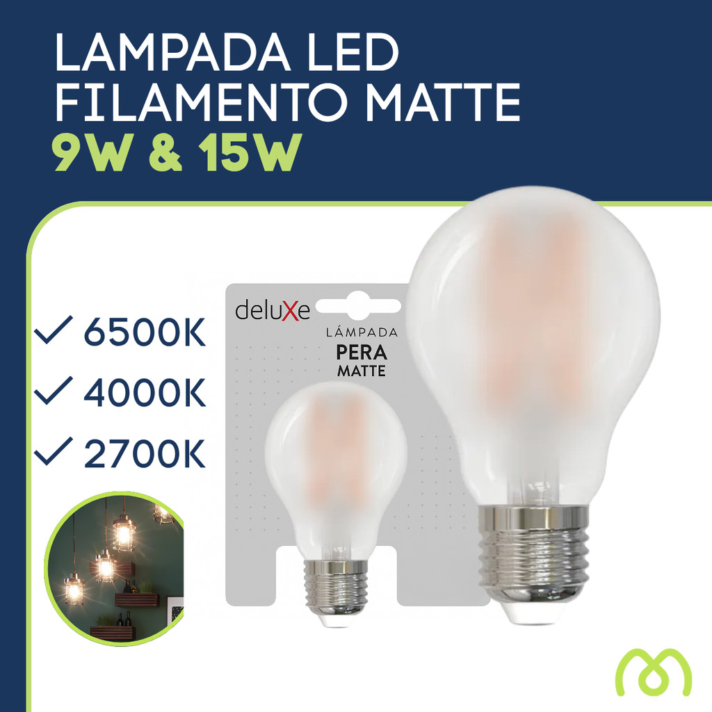 Lâmpada Filamento Pera: Onde Comprar | BuscaProdutos