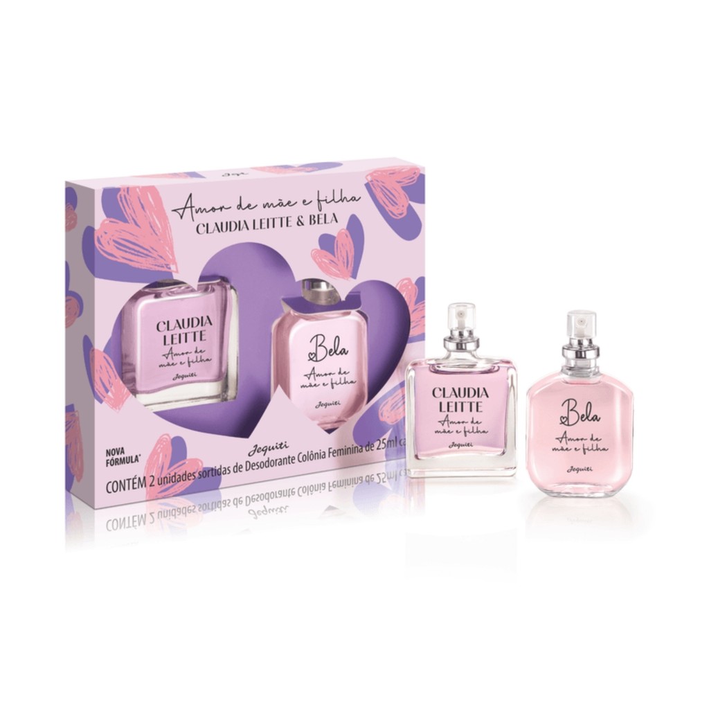 Kit Estojo Claudia Leitte&Bela Amor 2x25ml - Jequiti em Oferta na Shopee