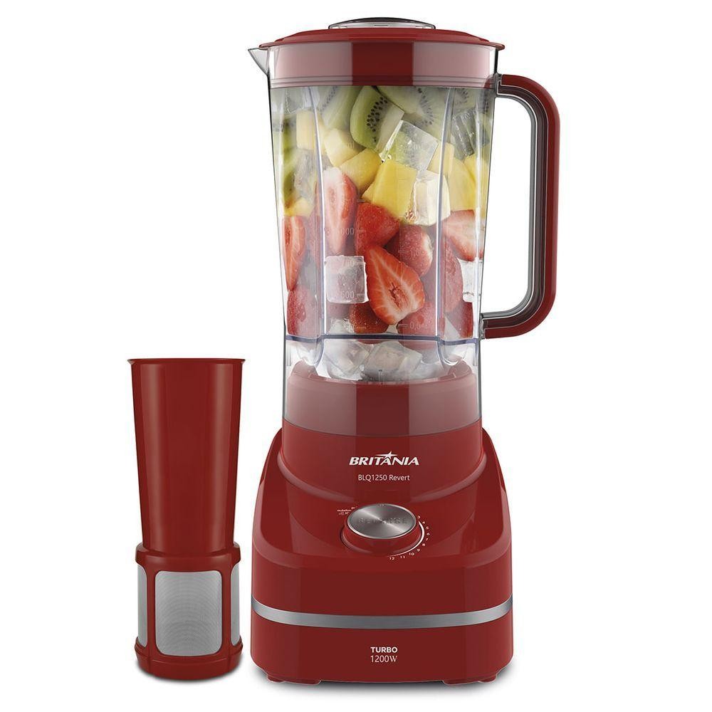 Liquidificador Britânia Revert Turbo 1200W BLQ1250 110V em Oferta na Shopee