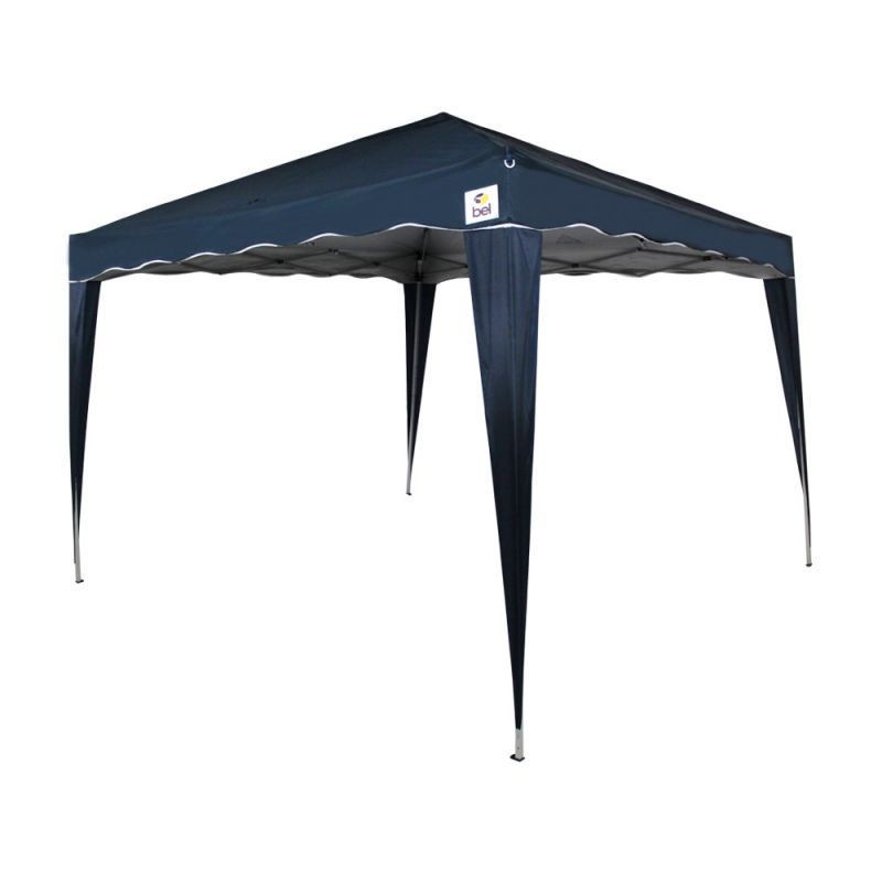 Tenda Gazebo Alumínio Dobrável Azul 3x3m BelFix