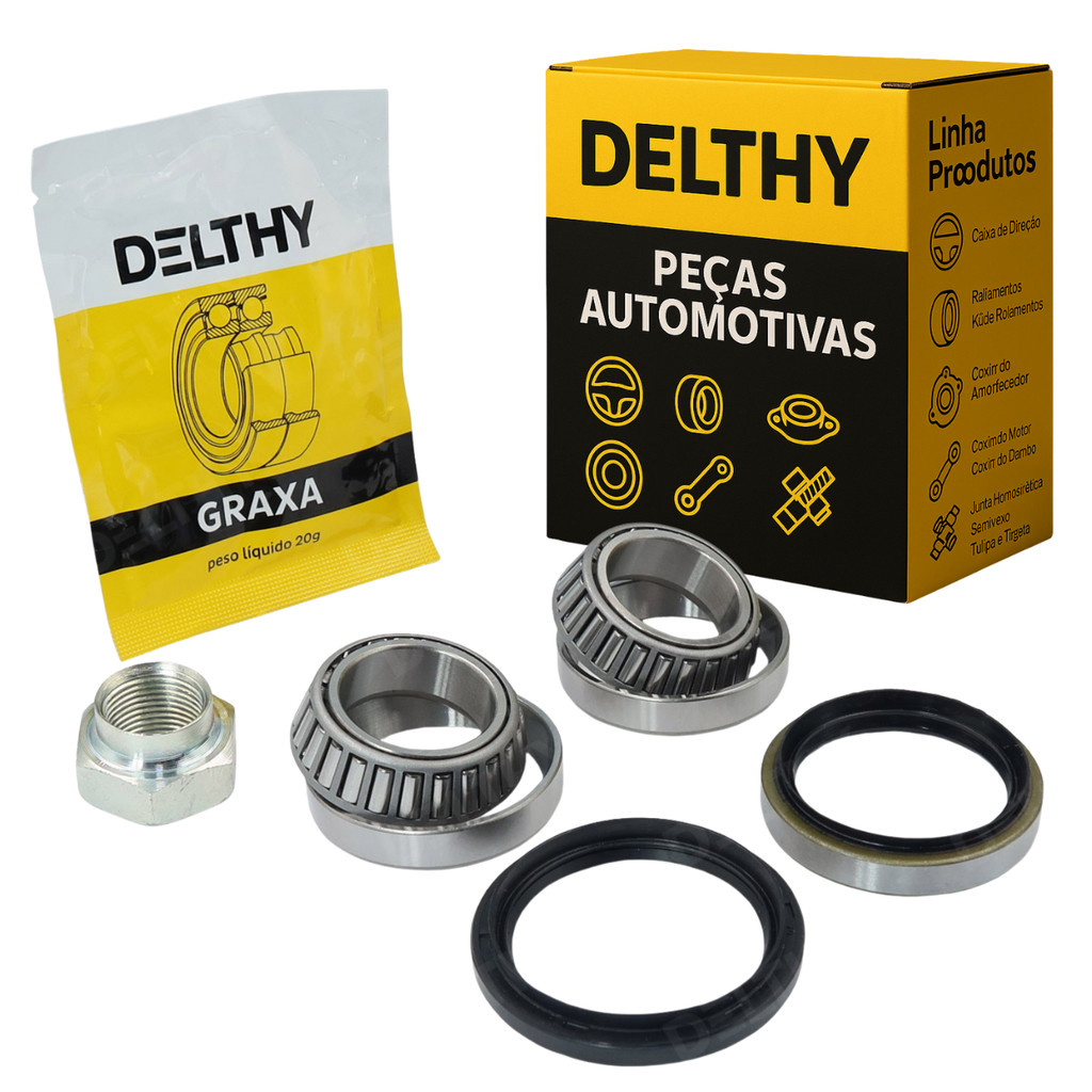 KIT ROLAMENTO RODA Dianteiro ESCORT Verona Apollo 8v