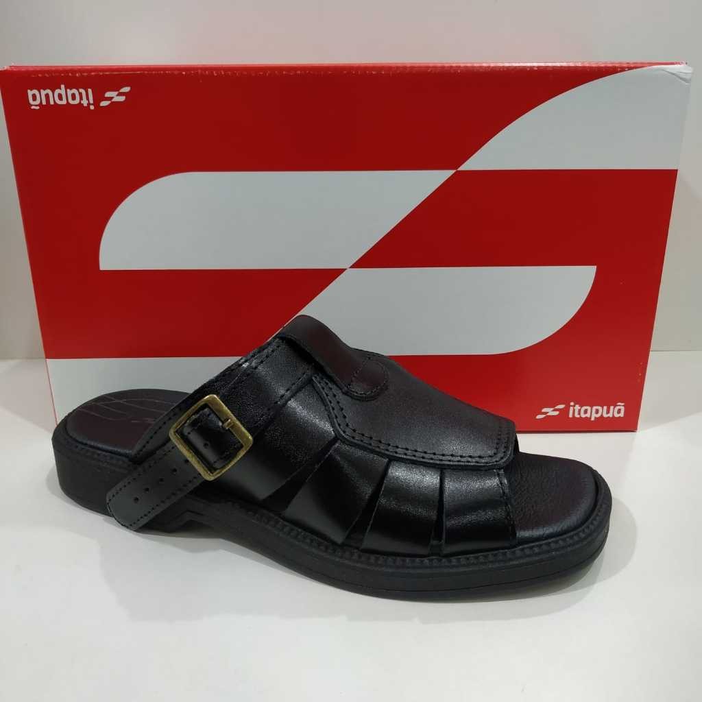 Sandalia Chinelo Adulto Preto Motorista Master 1603 - Itapua