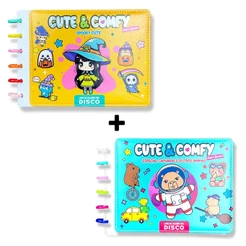 Combo Cute & Comfy Super Special - Kit com 02 Livros de Colorir em Disco
