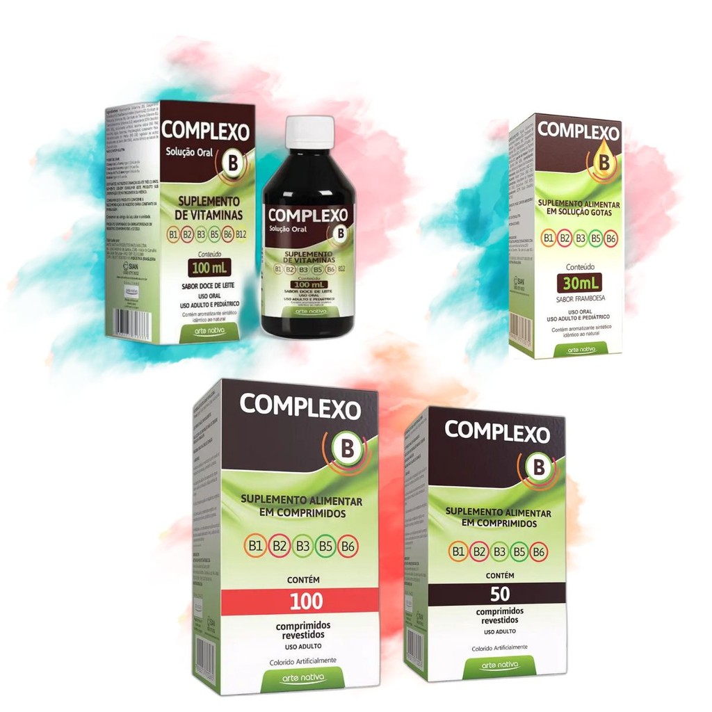 Vitamina Complexo B - Arte Nativa