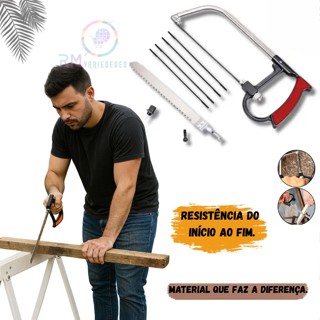 Kit 7 PEÇAS Arco De Serra Mini Serrote Para Vários Materiais Artesanato Favorito em Oferta na Shopee
