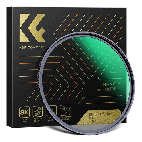 Filtro Black Diffusion Nano X 1/4 K&f Concept 67mm Difusao