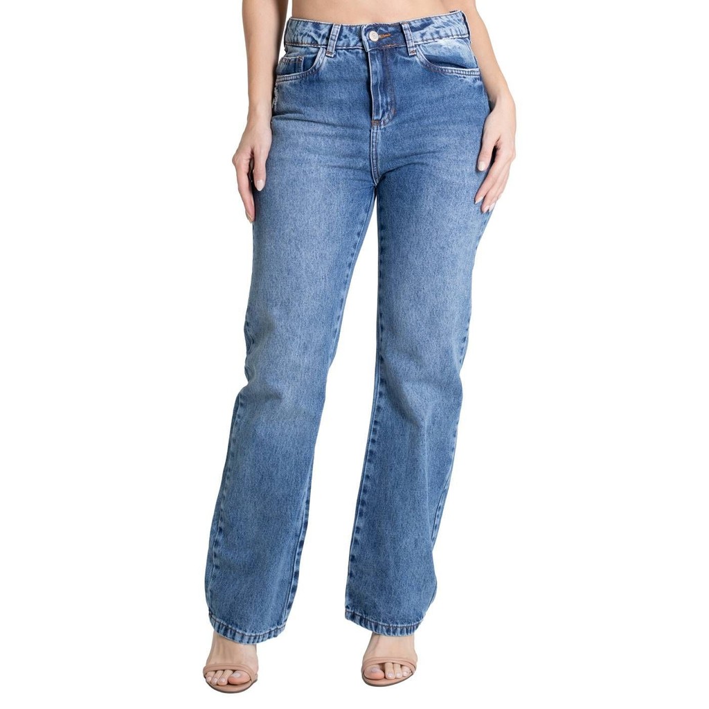 Calça Jeans Sawary Reta - 280157 - Women Clothes