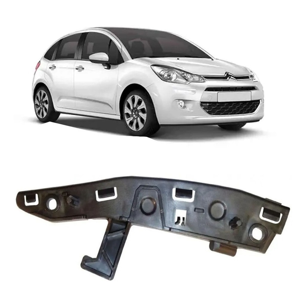 Guia Garra Suporte Parachoque Citroen C3 2013 14 15 16 17 18