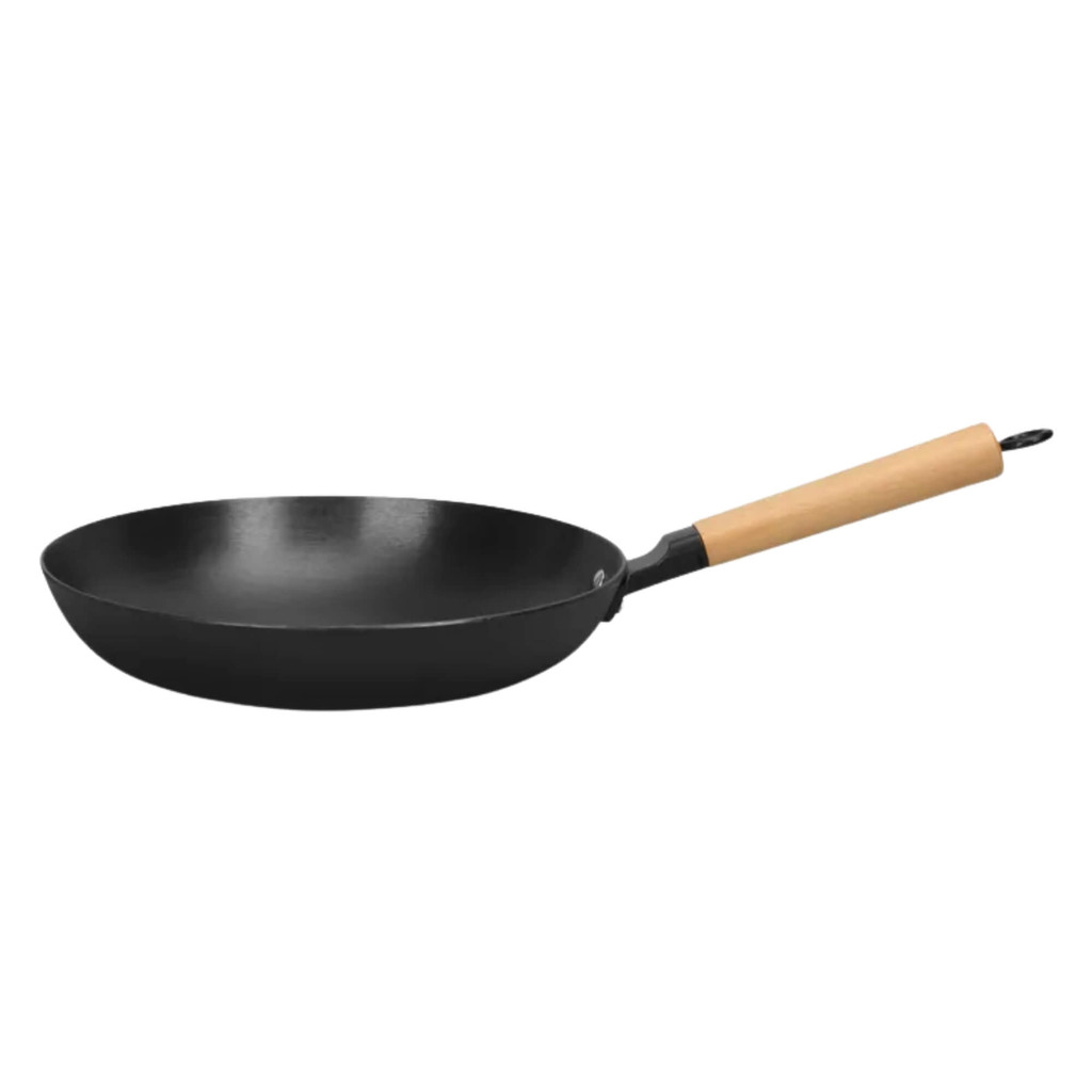 Frigideira Ferro Lightcast 24cm com Cabo de Madeira MTA - 1201