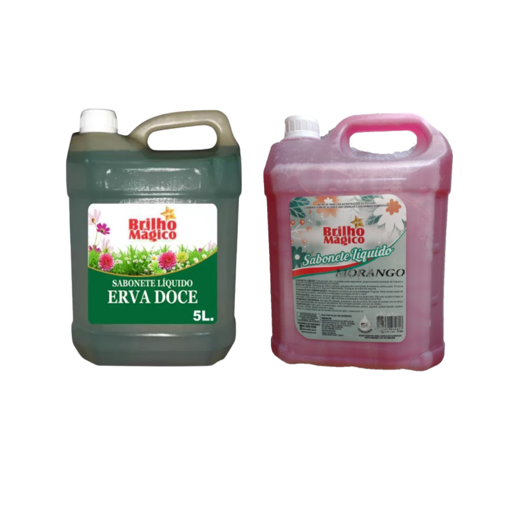 Sabonete Líquido Brilho Magico 5 Litros