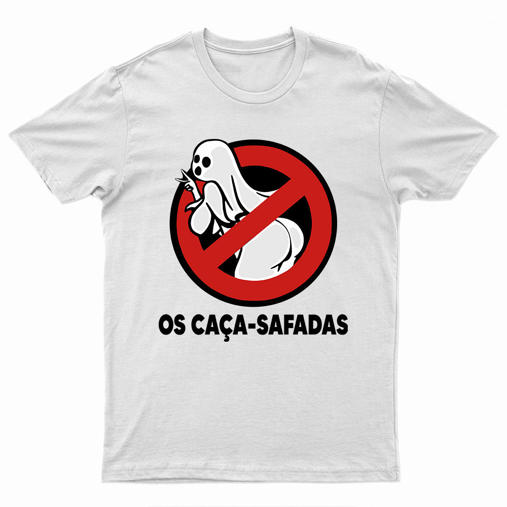 Camiseta Carnaval Engraçada Festa Caça Safadas Unissex 100% Algodão Fio 30.1 lançamento 2025 TrendBox Mania