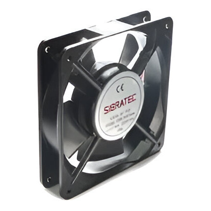 VENTILADOR 12 X 12 X 2.5CM  110/220V COM CARCACA DE PLASTICO SIBRATEC