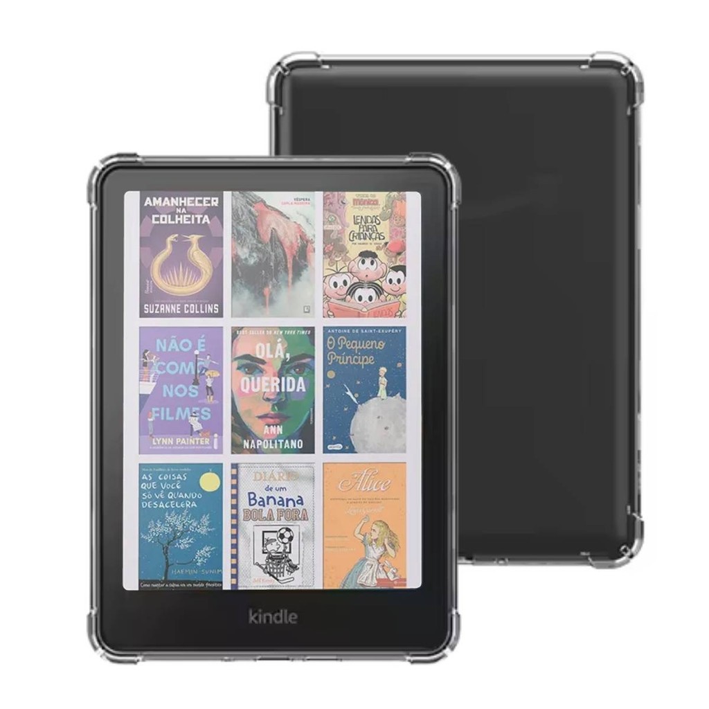 Capinha Borda Reforçada Para Kindle Colorsoft 1° Geração Signature Edition