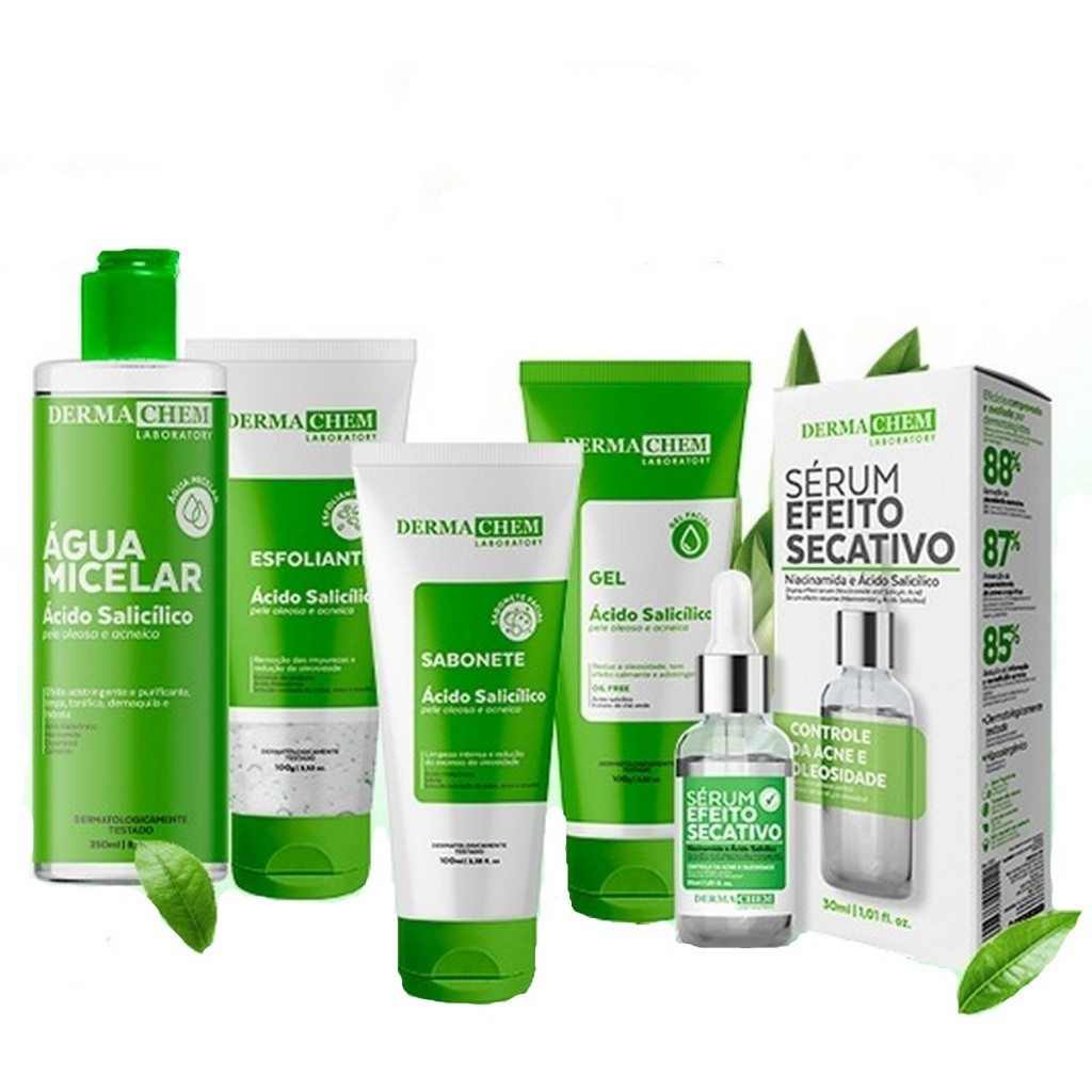 Kit Skincare Limpeza Profunda para Peles Oleosas – Controle de Oleosidade e Purificação