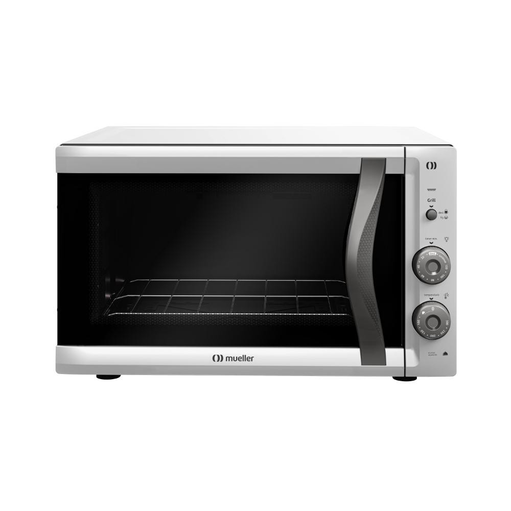 Forno Elétrico de Bancada Mueller 50L com Grill Dourador 1800W Branco 127V - MFB50F