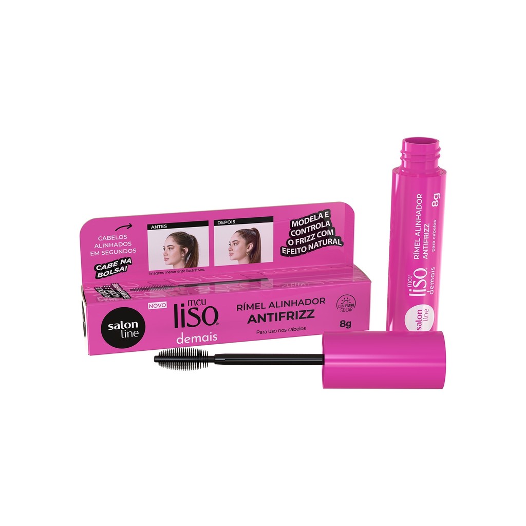 Rímel Alinhador Antifrizz Meu Liso Demais 8g - Beauty