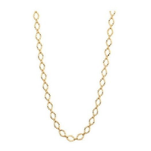 Gargantilha Rommanel Fio Losango Martelado 42 Cm Folheado a Ouro Feminina Original Antialergica 531468 em Oferta na Shopee
