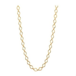 Gargantilha Rommanel Fio Losango Martelado 42 Cm Folheado a Ouro Feminina Original Antialergica 531468 em Oferta na Shopee