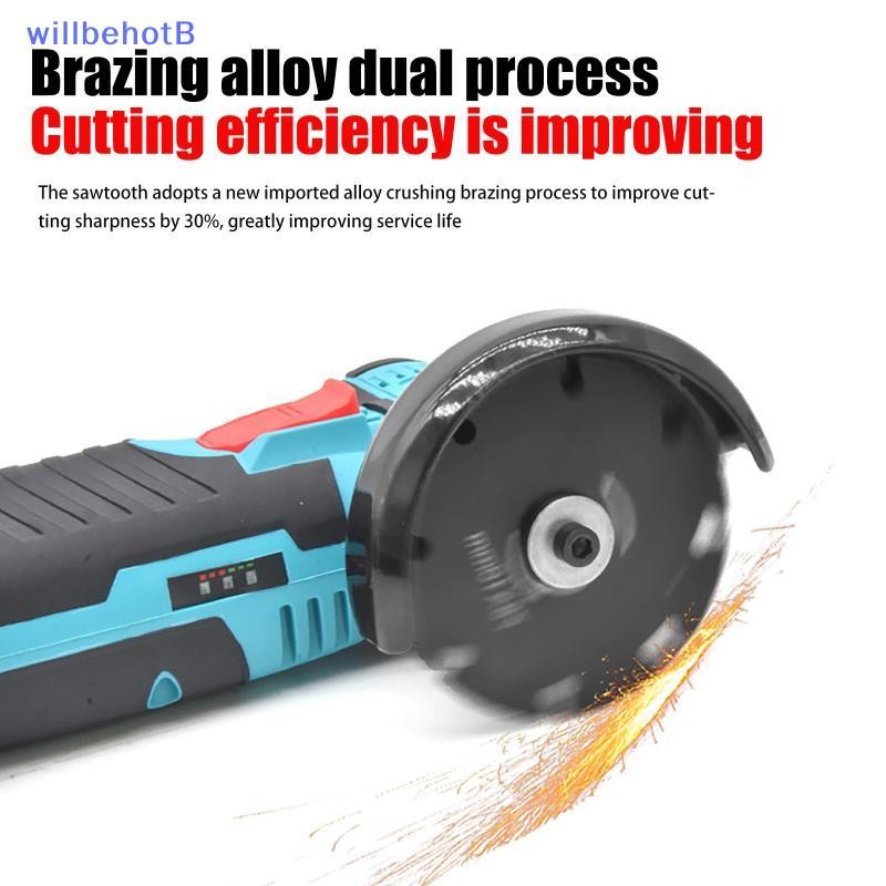 [WillbehotB] Disco De Corte De Lâmina De Serra De Carboneto Rebolo De 75 Mm Para Plástico De Marcenaria De Metal [Novo]