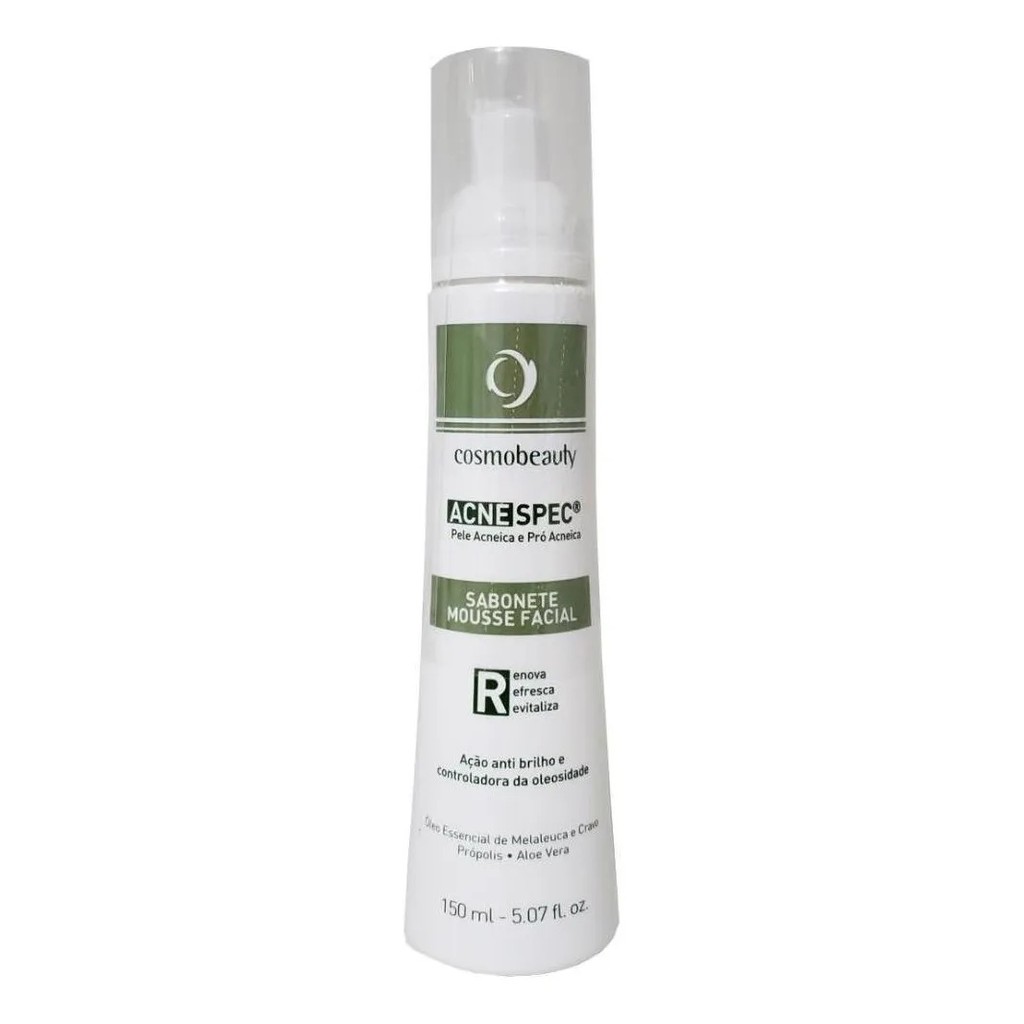 Sabonete Acne Spec Anti Acne Antioleosidade Cosmobeauty 150ml