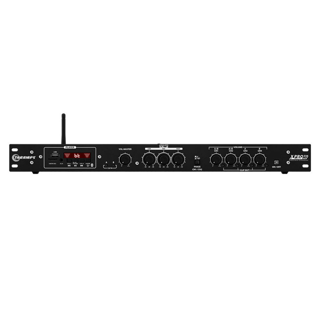 Processador Taramps x Pro 234 Crossover Profissional