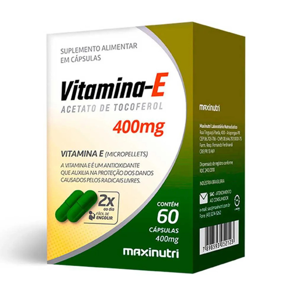 VITAMINA E 400MG CPS C/60