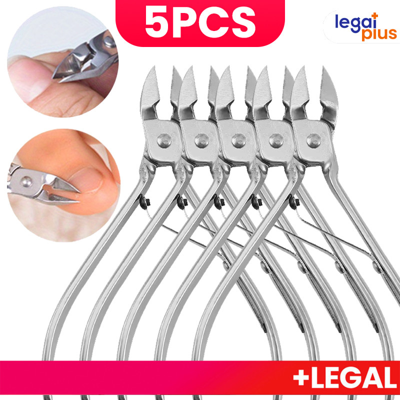 Alicate de Cutícula Profissional Inox 1-5 Un – Removedor de Cutículas e Pele Morta Manicure Pedicure