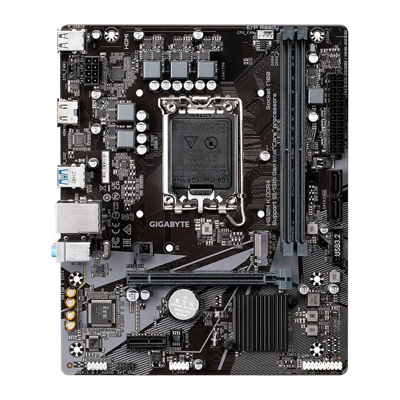 Placa Mae Gigabyte H610M K DDR4, LGA 1700, M-ATX, Chipset Intel H610, H610M-K-DDR4 em Oferta na Shopee