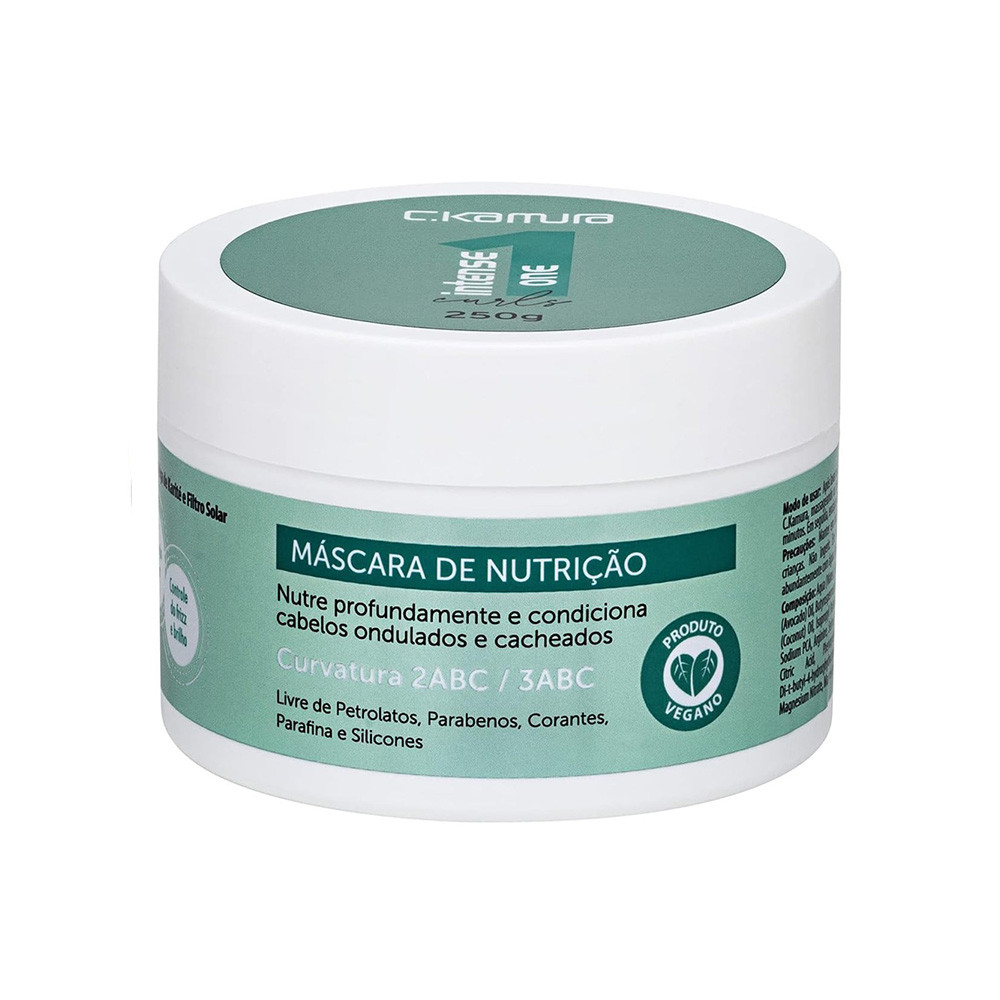 Máscara Intense One Curls C.Kamura Nutrição Intensa 250g em Oferta na Shopee