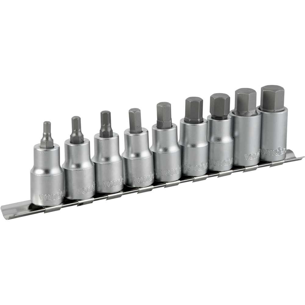 Jogo De Soquetes Hexagonais Encaixe 1/2 Vonder em Oferta na Shopee