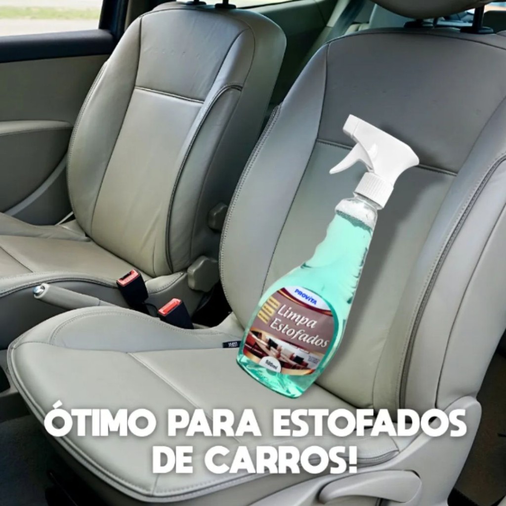 Limpa Estofados À Seco Spray Mágico Provita Limpeza Profunda 500ml