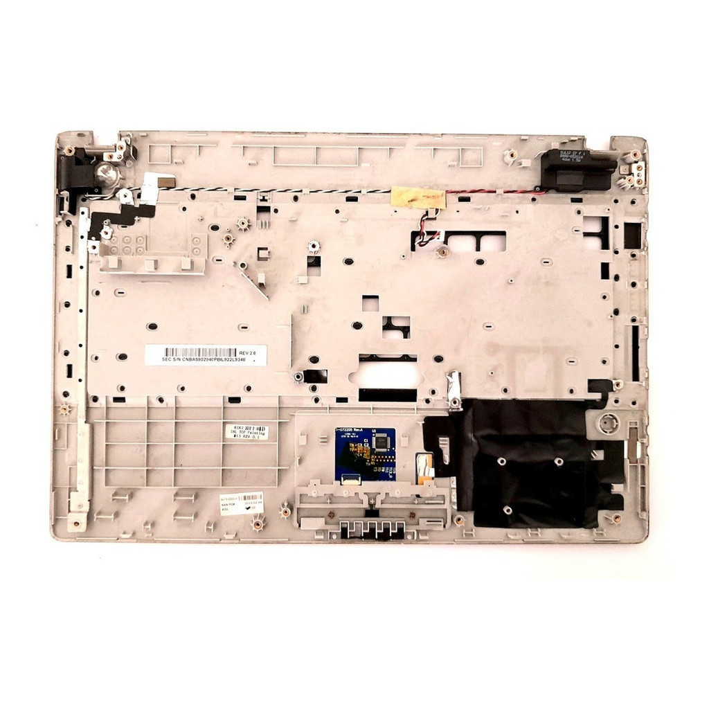 Carcaça Tampa Base Touchpad Notebook Samsung Rv411