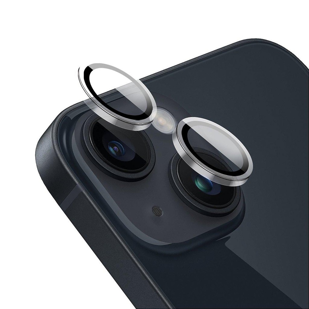 Protetor de Lente para iPhone 13 - Survivor - Transparente com molde aplicador - Frame para câmera - Gshield em Oferta na Shopee