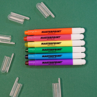 kit 6 Caneta Marca Texto em Gel 6 Cores Laranja Amarelo Rosa Verde Azul Roxo em Oferta na Shopee