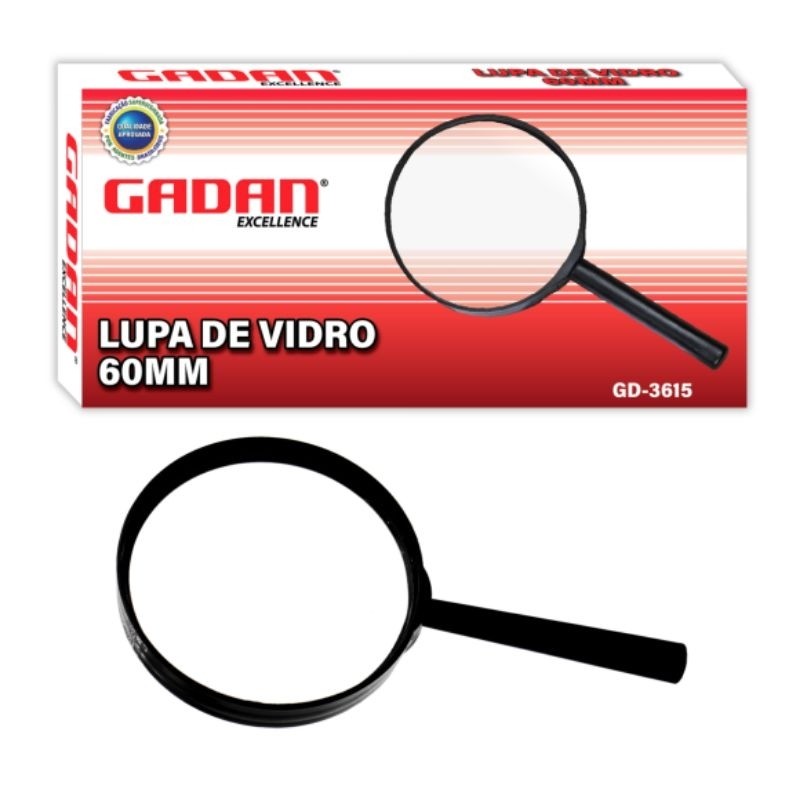 Lupa de Vidro 60mm e 75mm  Alta precisão