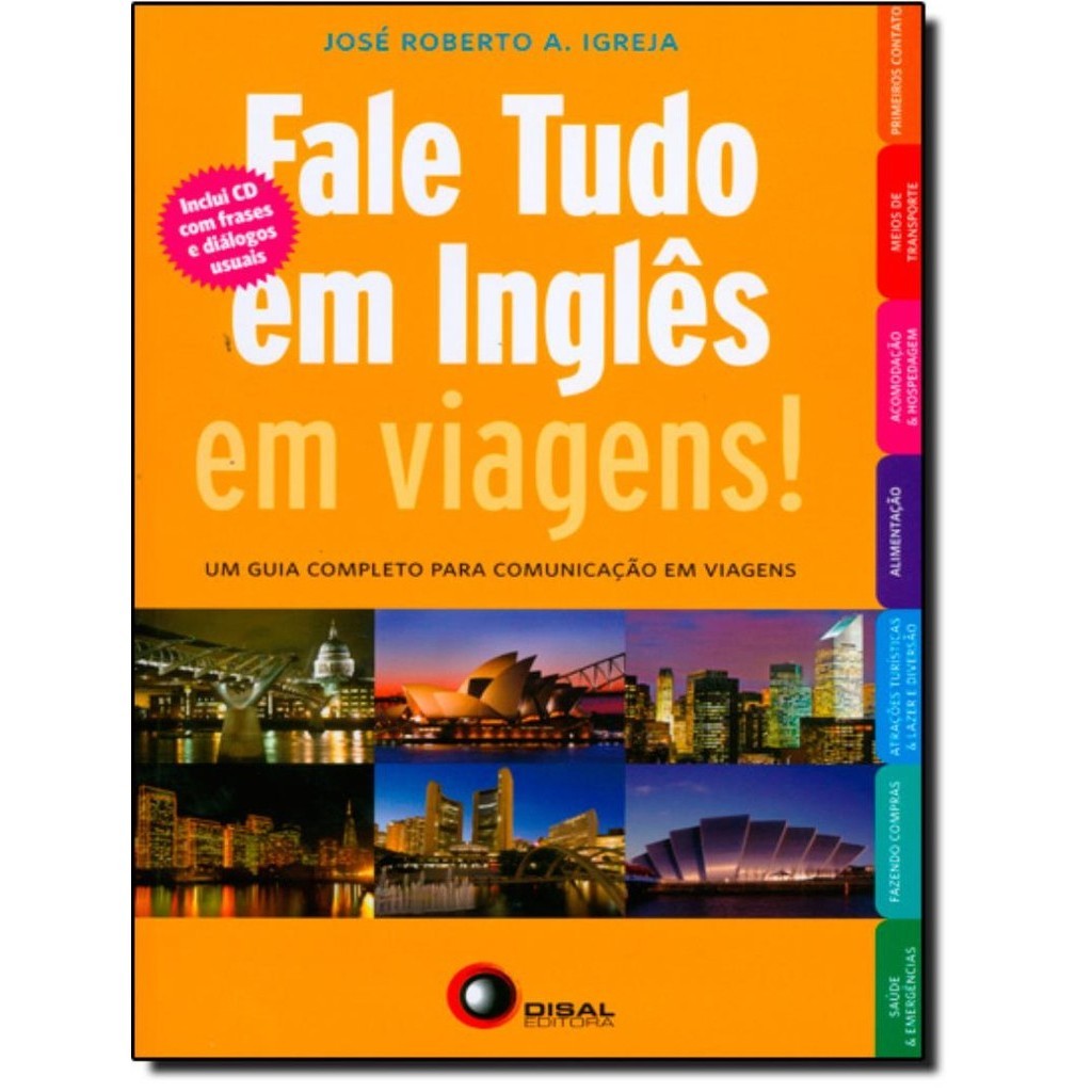 Fale Tudo Em Ingles Em Viagens Com Cd Audio
