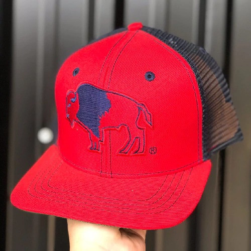 Boné Country Tatanka Vermelho De Telinha Aba Reta - Original