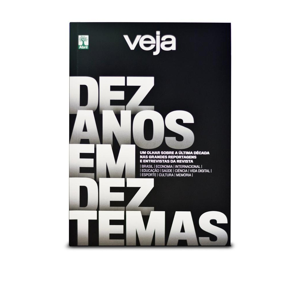 Livro: Veja. Dez Anos em Dez Temas Autor: Vários autores (Novo, Lacrado)