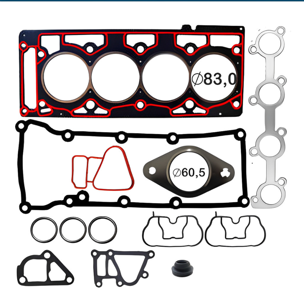 Jogo Junta Cabeçote Fiesta Ka Focus Ecosport Courier1.6 8V