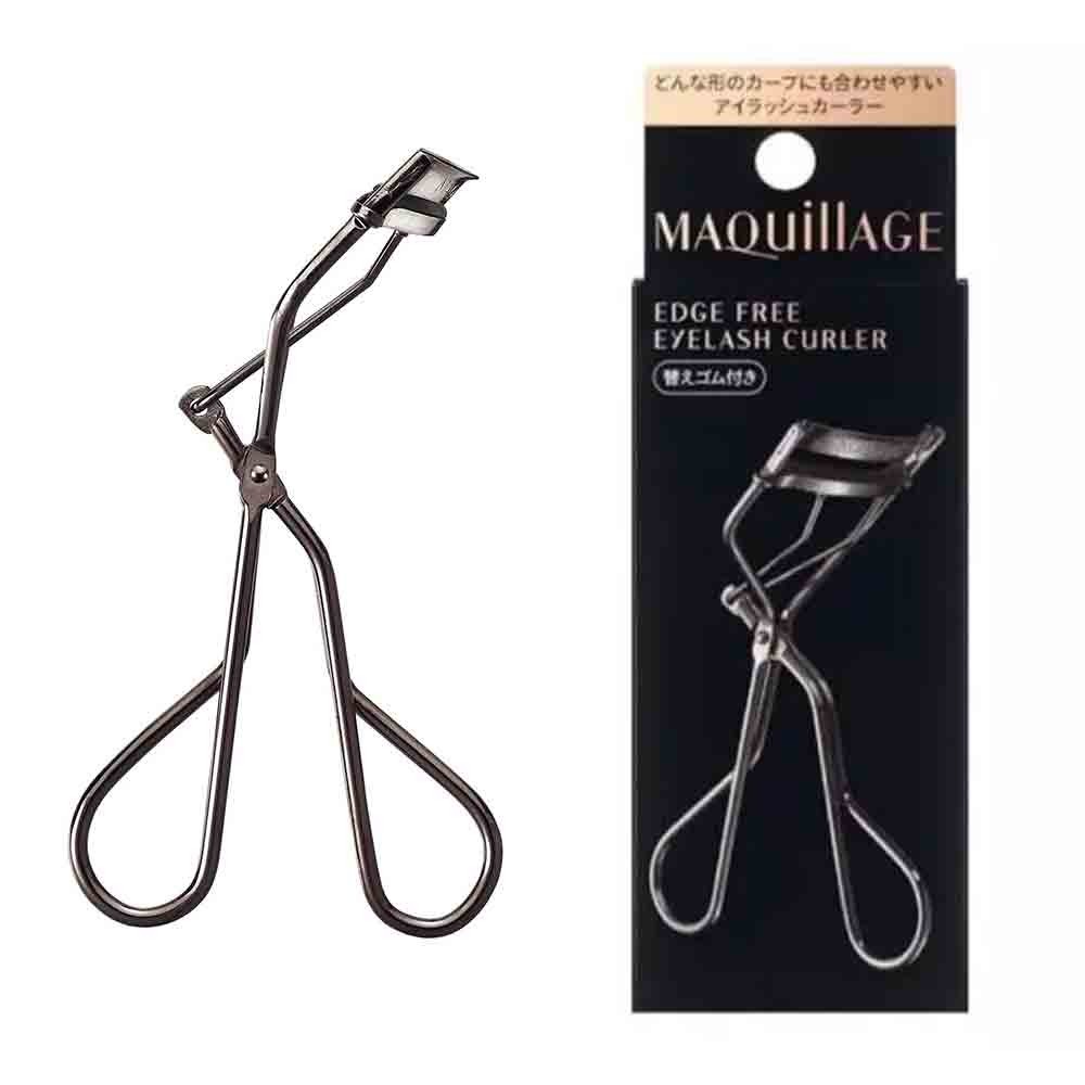 Maquillage Edge Free Eyelash Curler with 1 FREE Refill Rubber Pad NEW