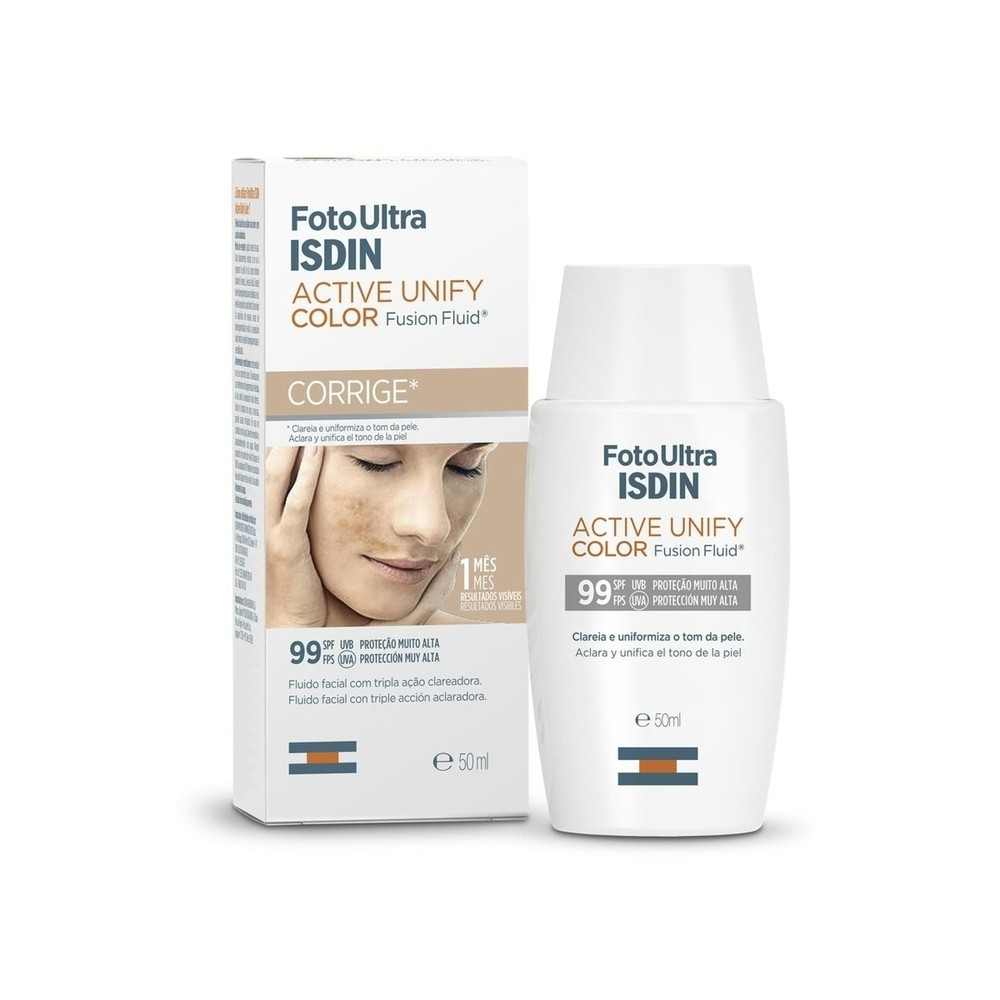 Clareador Facial Isdin Foto Ultra Active Unify Color FPS99 50ml