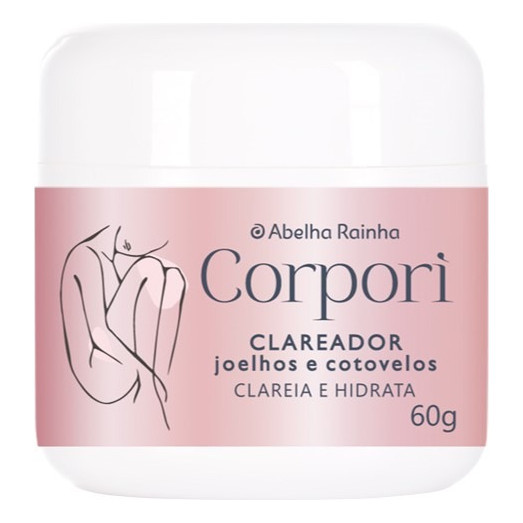  Corpori Creme Clareador De Joelhos E Cotovelos - 60g Abelha Rainha