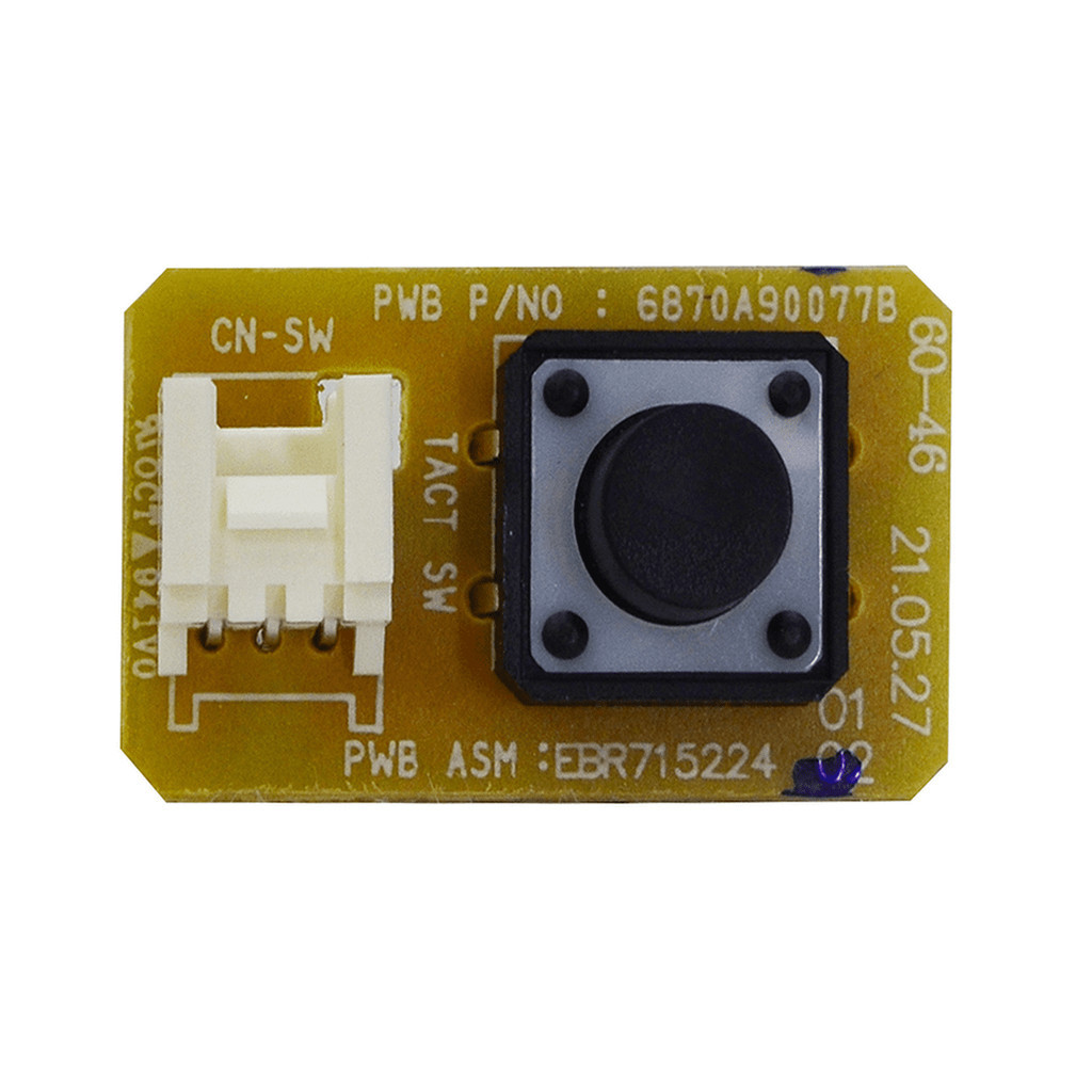 Botão Liga Desliga Evaporadora Ar Condicionado Lg Ebr71522401 Ebr81706401 6870a90077b